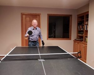 ready to play ping pong