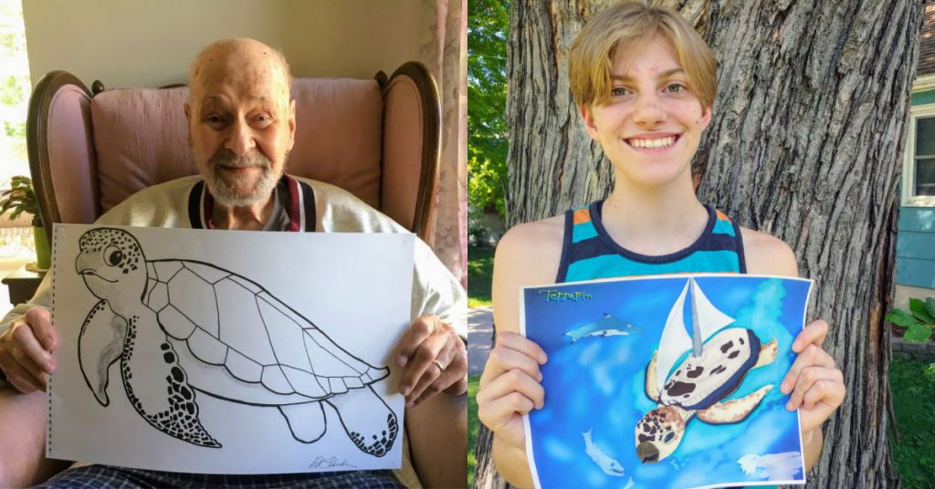 artists with Terrapin drawings