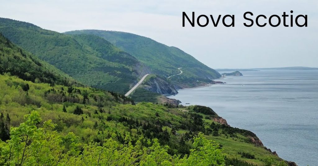 Nova Scotia Cabot Trail vista