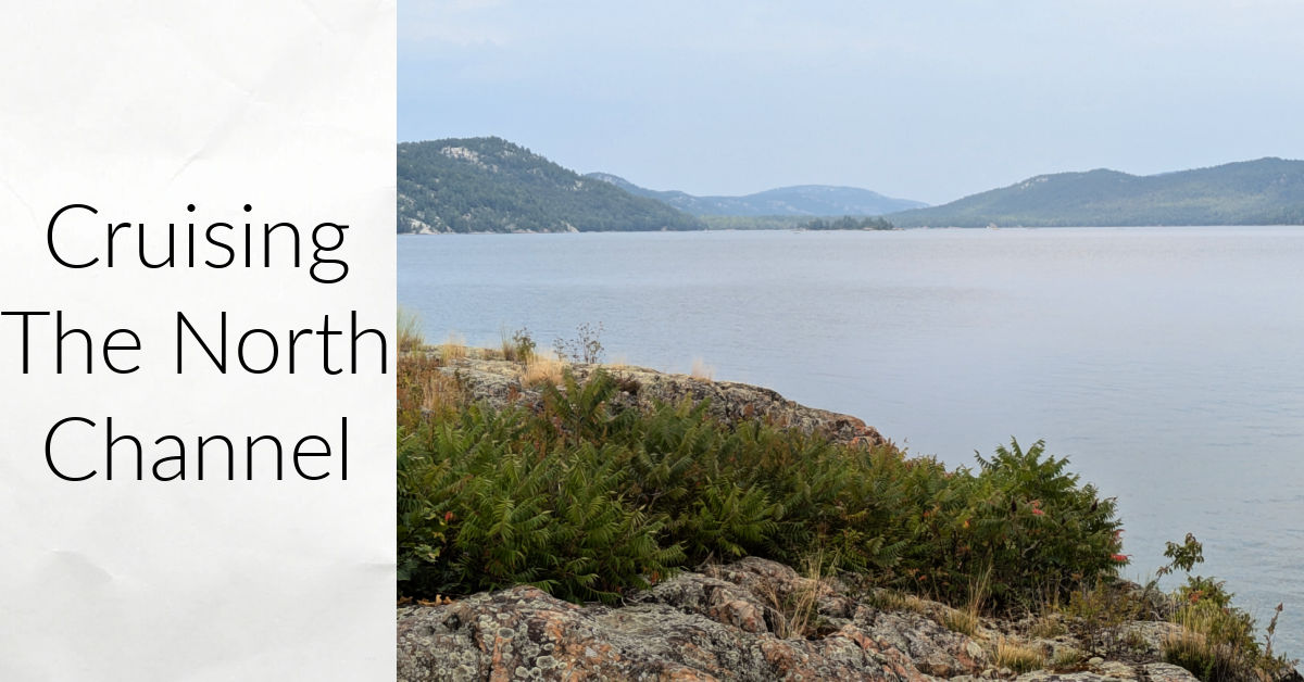 landscape in Baie Fine of North Channel